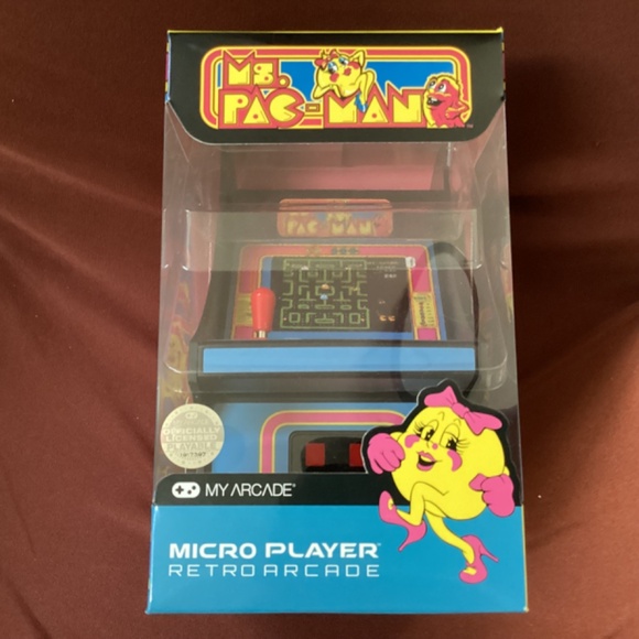 My Arcade Ms. Pac-Man Micro Player Retro Arcade New - Picture 3 of 9